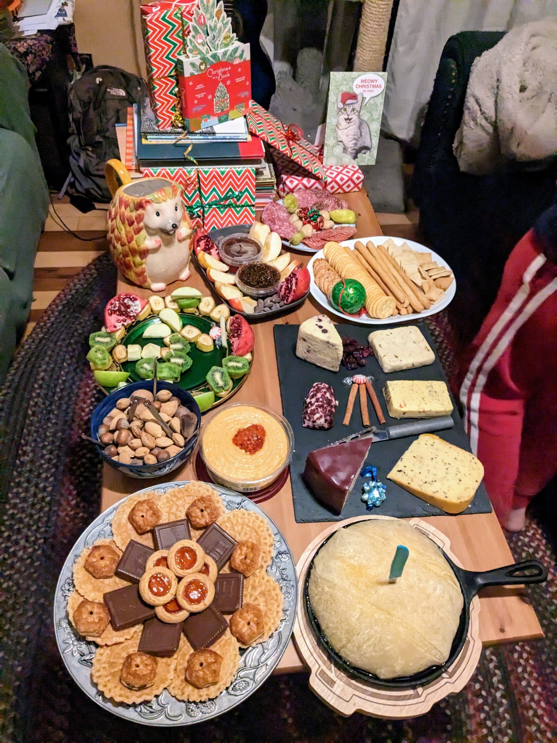 Closer look at the food